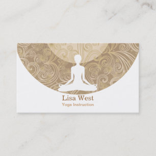 Yoga-Visitenkarten Visitenkarte