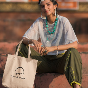 Yoga Wanderer Yoga Meditation Spiritueller Boho Tragetasche