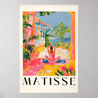 Yoga-Wandkunst, Strand-Dekor, Meditations-Wandkuns Poster