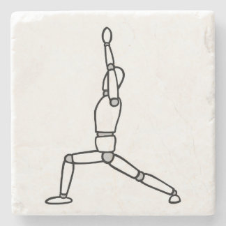 Yoga Warrior Untersetzer