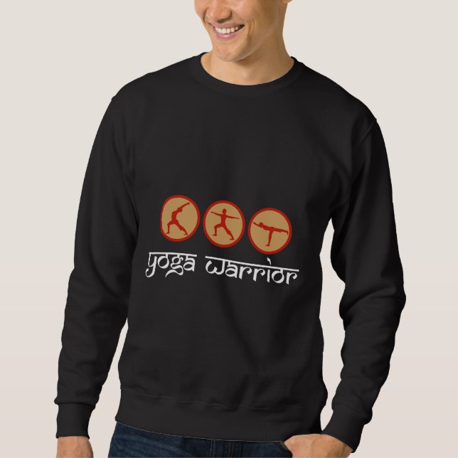 Yoga Warrior Yoga Sweatshirt (Vorderseite)
