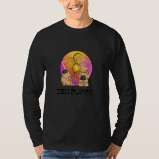 Yoga Welpe Hund Zen Namaste Kätzchen für Hund und  T-Shirt