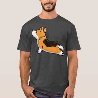 Yoga Welsh Corgi Pembroke Dog 1871 T-Shirt