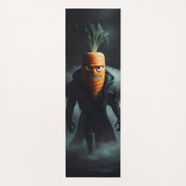 Yoga with carrots. yogamatte