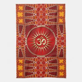 Yoga-Wohngestaltung Handtuch