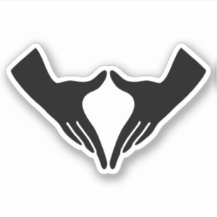 Yoga Yoni Mudra Aufkleber