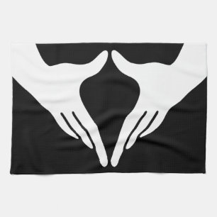 Yoga Yoni Mudra Geschirrtuch