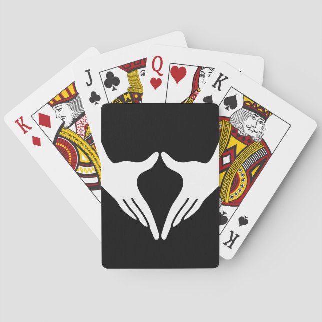 Yoga Yoni Mudra Spielkarten (Rückseite)