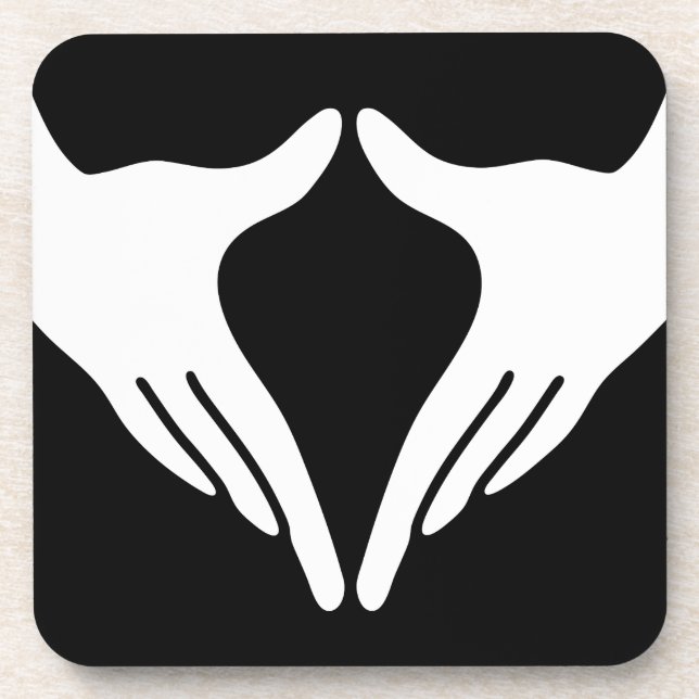 Yoga Yoni Mudra Untersetzer (Vorderseite)
