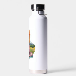 Yoga Yorkie – Lustiger meditierender Hund Trinkflasche