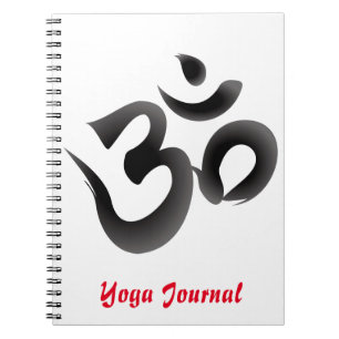 Yoga-Zeitschrift Notizblock
