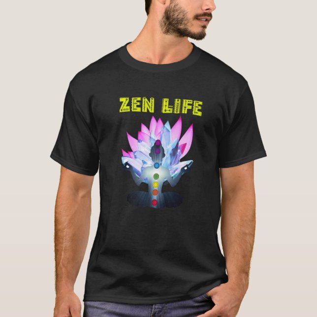 Yoga Zen  Zen Yoga Style Zone  Yoga Ideas Namaste T-Shirt (Vorderseite)