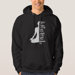 Yoga-Zen-Zitat für Yoga-Gedächtnis Hoodie