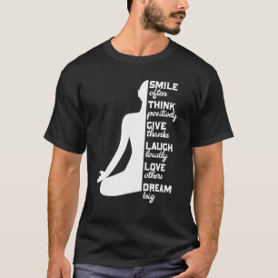 Yoga-Zen-Zitat für Yoga-Gedächtnis T-Shirt