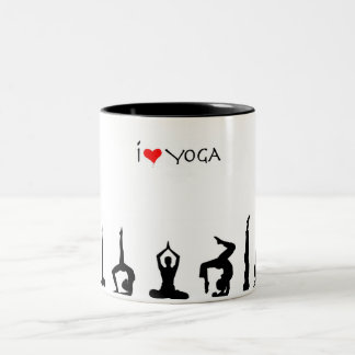 Yoga Zweifarbige Tasse