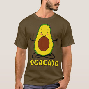 Yogacado Yoga Fitness und Ausbildung Yoga avocado T-Shirt