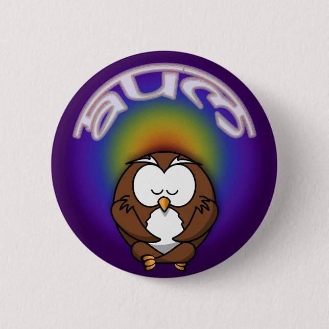 Yogaeule Button (Vorderseite)