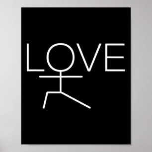 Yogageschenke für Yogalehrer Frauen Mädchen Liebe  Poster