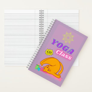 Yogakatze Notizbuch