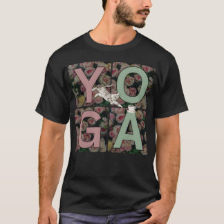 Yogakatze und eine Tasse Kaffee Vintag T-Shirt