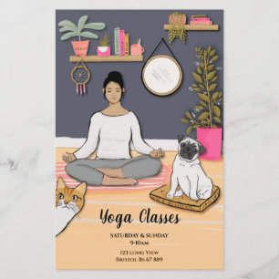 Yogakurse Flyer