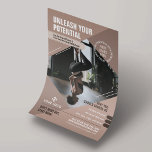 Yogakurse neutraler Beige-Foto-Personal-Trainer Flyer<br><div class="desc">Mit diesem modernen Fitness Flyer Design fördern Sie Ihre Trainer-Services oder Workout-Kurse. Mit einem eleganten Beige-Design mit Platz für ein Foto, Ihr Logo, Ihre Tagelinie oder Rubrik, individuellem Text sowie einem Werbeangebot. Sie können alle Texte und Farbtöne bearbeiten, um individuelle Gymnastikstudios, Sportereignisse, Trainingsstudios, Trainerservices und vieles mehr für Ihr Yoga...</div>