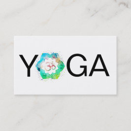*~* Yogamandala-Lotos-Lehrer-Lehrer-OM-Om Visitenkarte