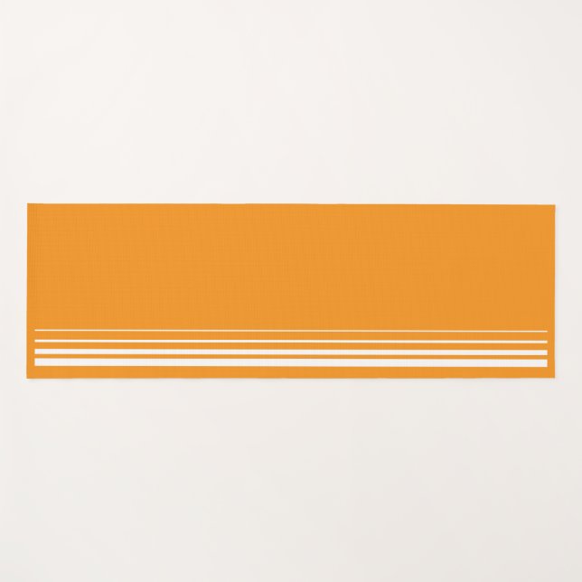 Yogamat, orange und grau yogamatte (Vorderseite (Horizontal))