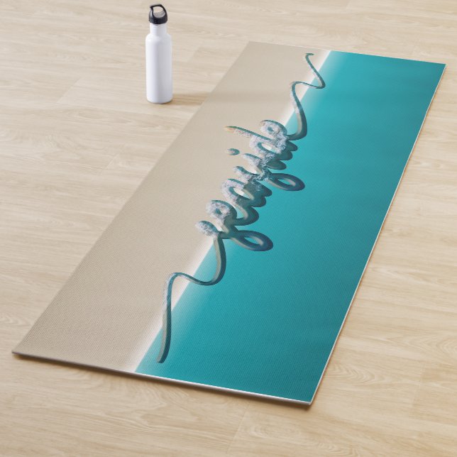 Yogamatte am Meer (Beispiel)