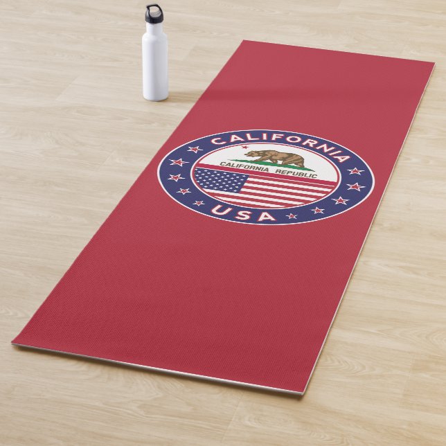 Yogamattel (rote Fassung) Yogamatte (Beispiel)