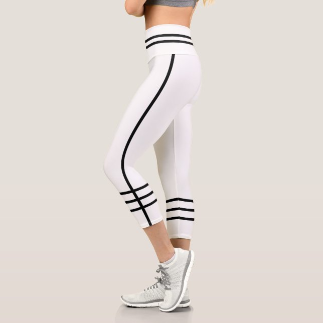 Yogapapflanze, hochgeschliffen, XS (0-2) für Fraue Capri Leggings (Links)