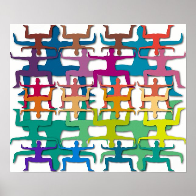 YogaPattern Poster (Vorne)