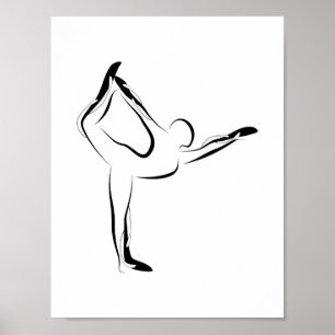 Yogaplakat Poster