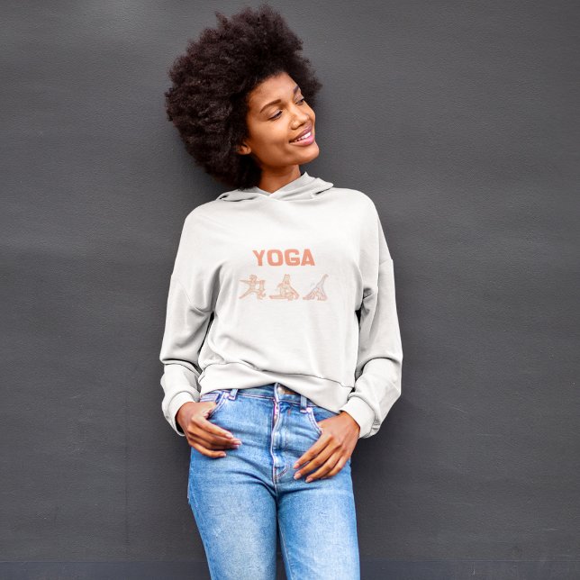 Yogapositionen Hoodie (Von Creator hochgeladen)