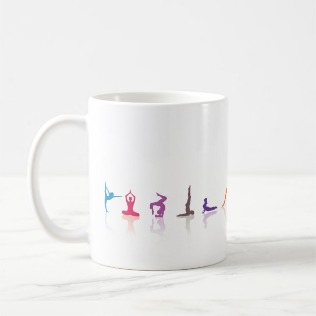 Yogaspaß Kaffeetasse (Links)