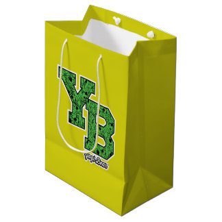 Yogi-Bär-Muster-Varsity-Buchstaben Mittlere Geschenktüte