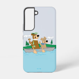 Yogi Bär und Boo Boo lustiges Kanu-Abenteuer Samsung Galaxy Hülle