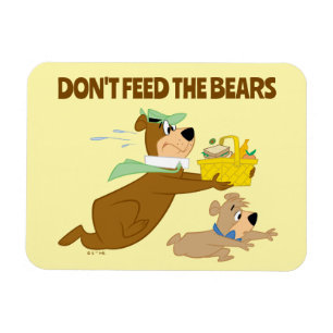 Yogi-Bär und Boo-Boo-Panik Magnet