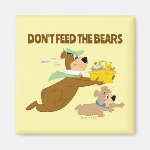 Yogi-Bär und Boo-Boo-Panik Magnet