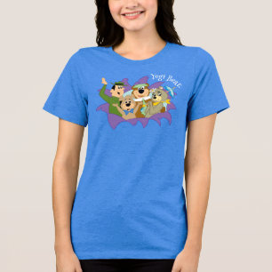 Yogi Bär und Freunde Überraschung Tri-Blend Shirt
