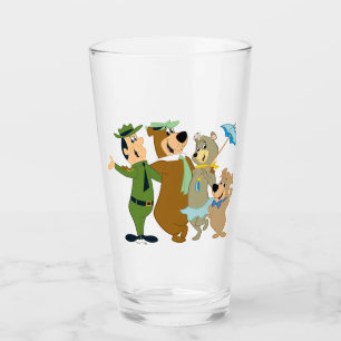 Yogi Bär und Freunde Warm Willkommen Glas