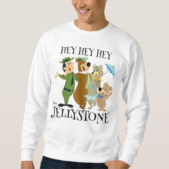 Yogi Bär und Freunde Warm Willkommen Sweatshirt (Vorderseite)