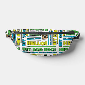 Yogi Bären's Picnic Quotes & Fun Phrases Muster Bauchtasche