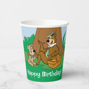 Yogi Bear and Boo Boo Picnic Snack Pappbecher