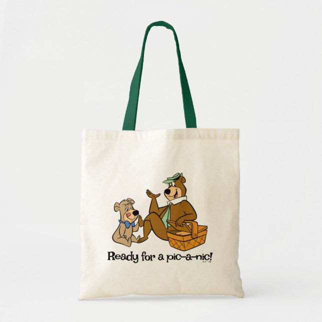Yogi Bear and Boo Boo Picnic Snack Tragetasche (Vorne)