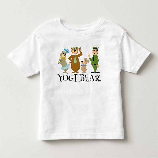 Yogi Bear and Friends Classic Pose Kleinkind T-shirt (Vorderseite)