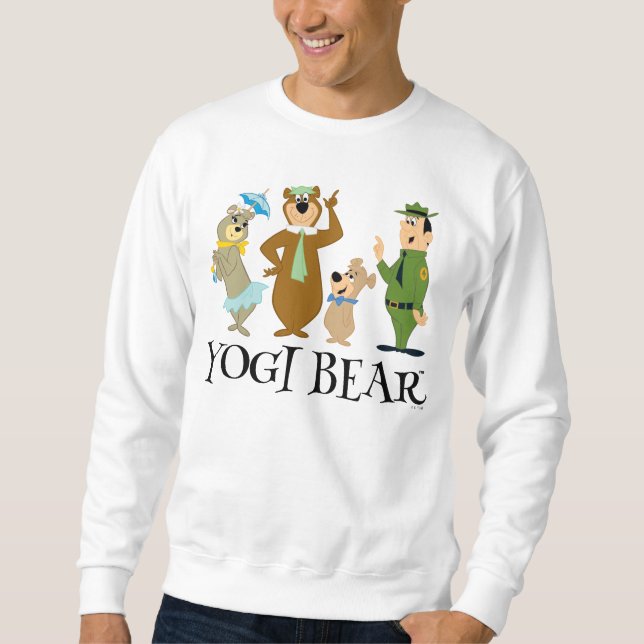 Yogi Bear and Friends Classic Pose Sweatshirt (Vorderseite)
