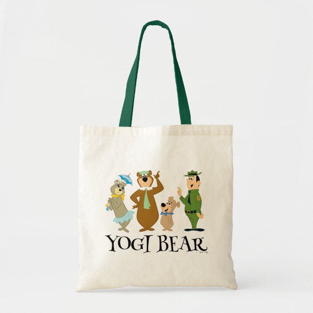 Yogi Bear and Friends Classic Pose Tragetasche (Vorne)