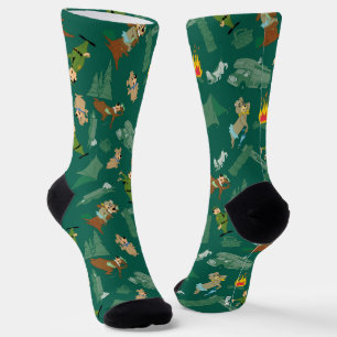 Yogi Bear and Friends Jellystone Park Camp Muster Socken