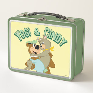 Yogi Bear Carry Cindy Bear Metall Brotdose
